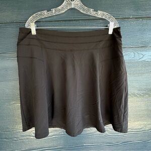 Athleta Women All Day Skort 16 Black – Athletic Skirt Shorts